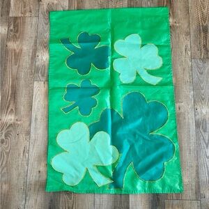 Large Shamrock house flag